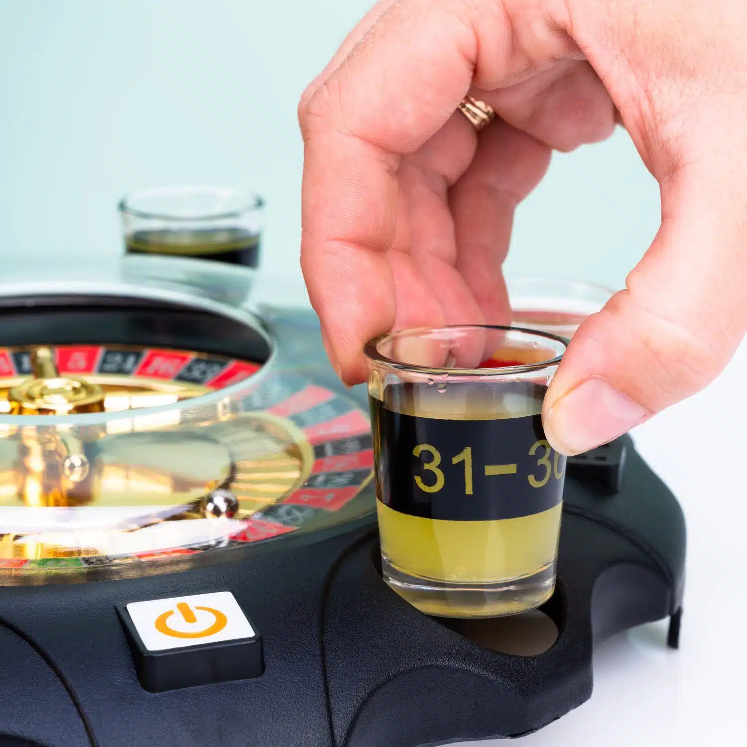 Elektronisches Roulette-Trinkspiel