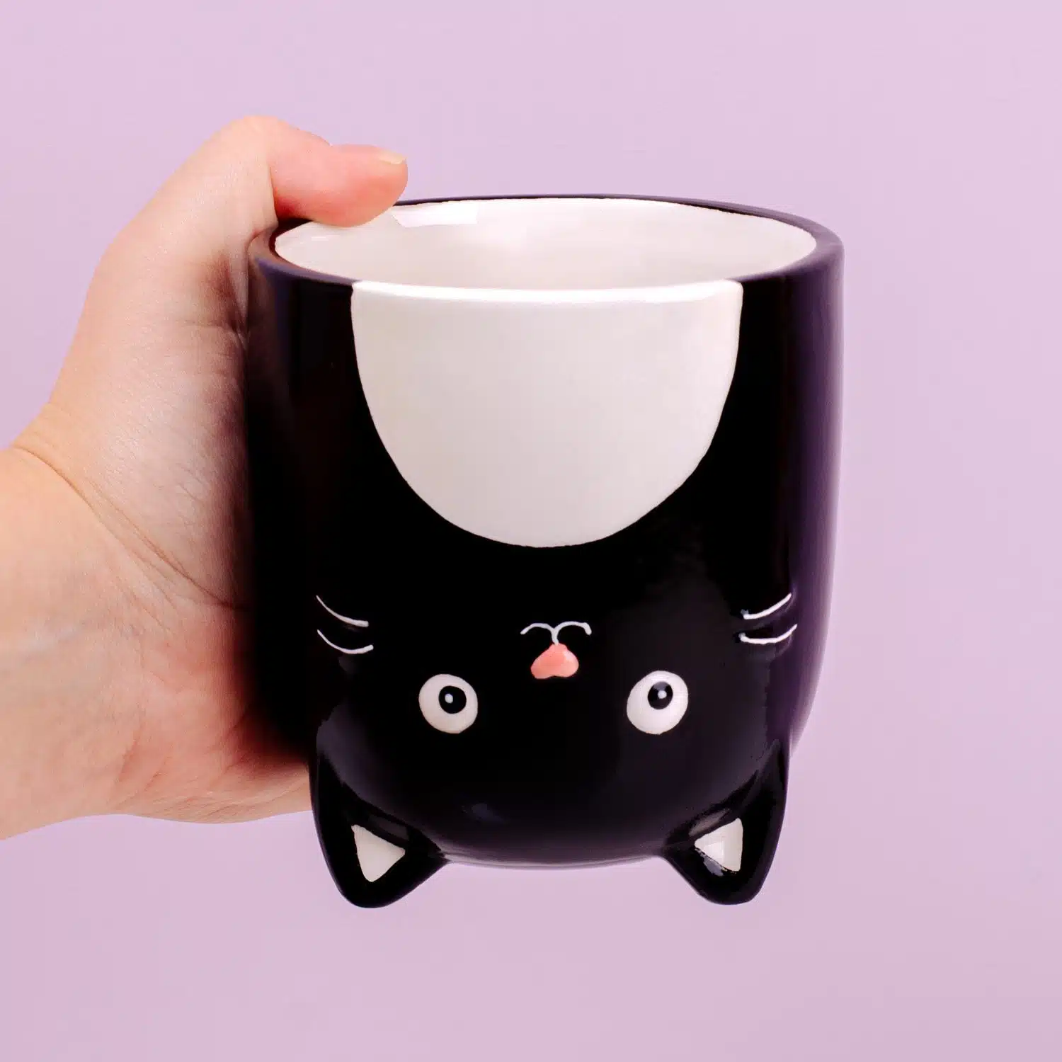 Umgedrehter Tierbecher