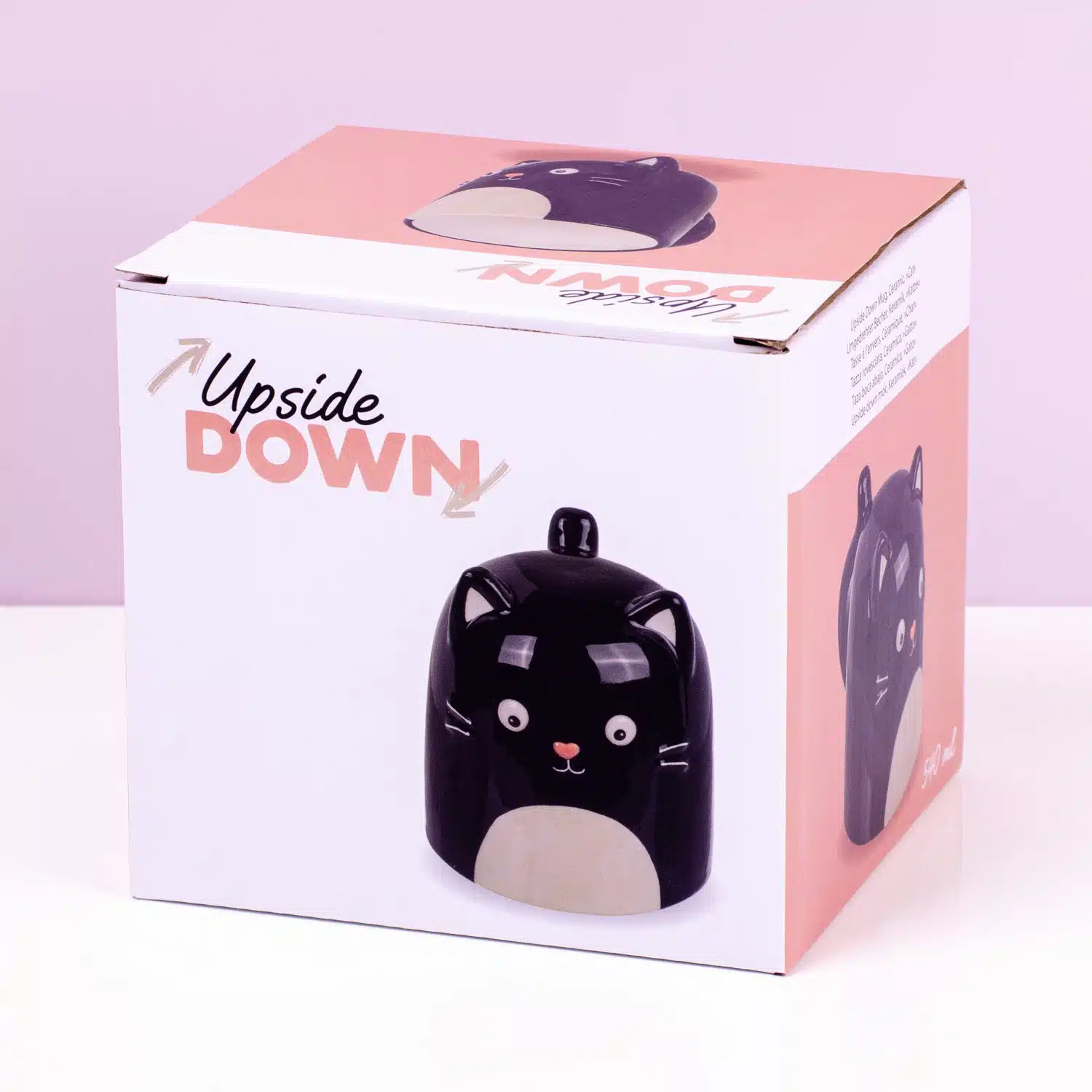 Umgedrehter Tierbecher