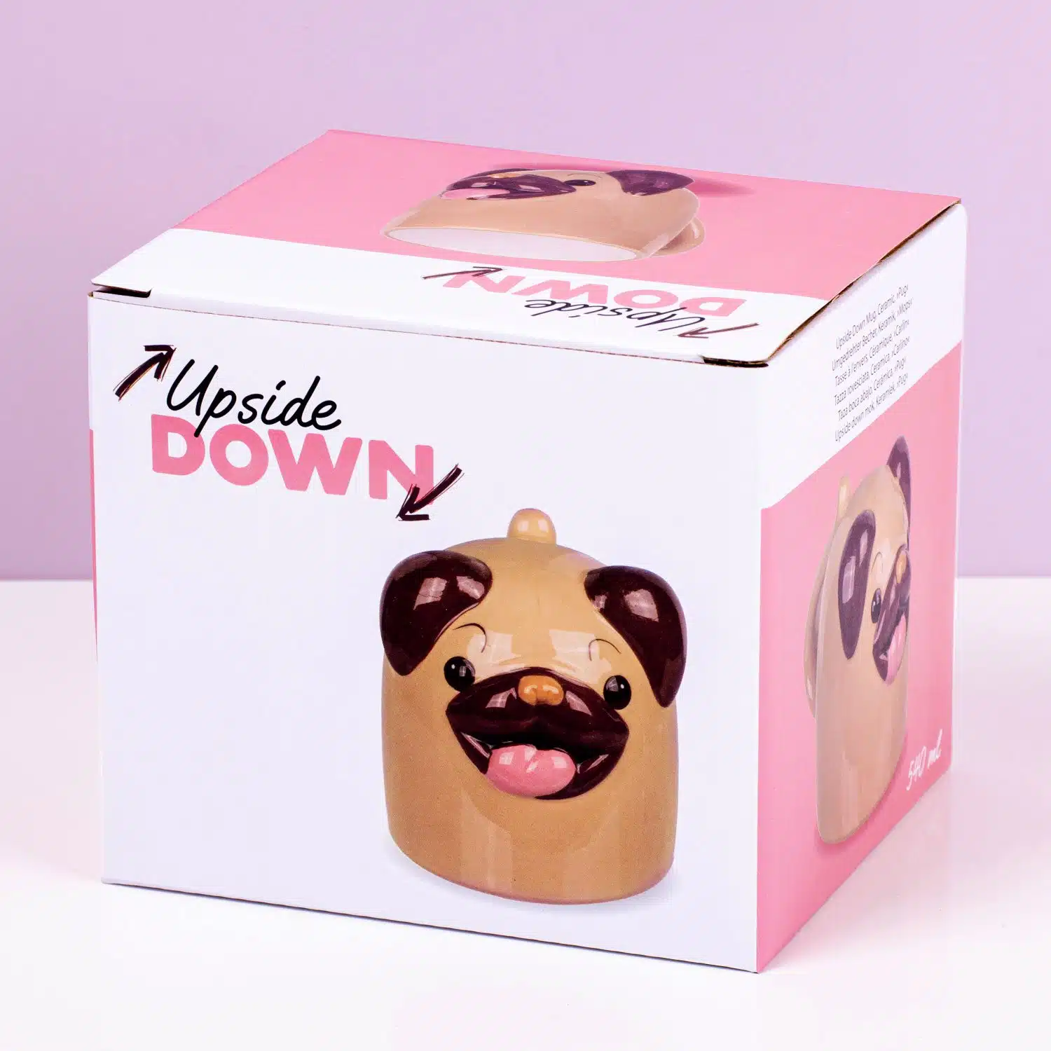 Umgedrehter Tierbecher