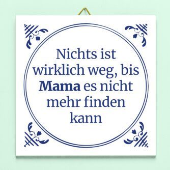 Kachel Nichts ist wirklich weg