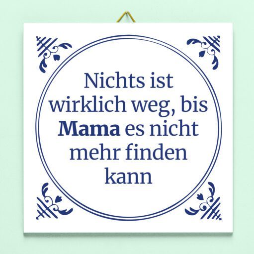 Kachel Nichts ist wirklich weg