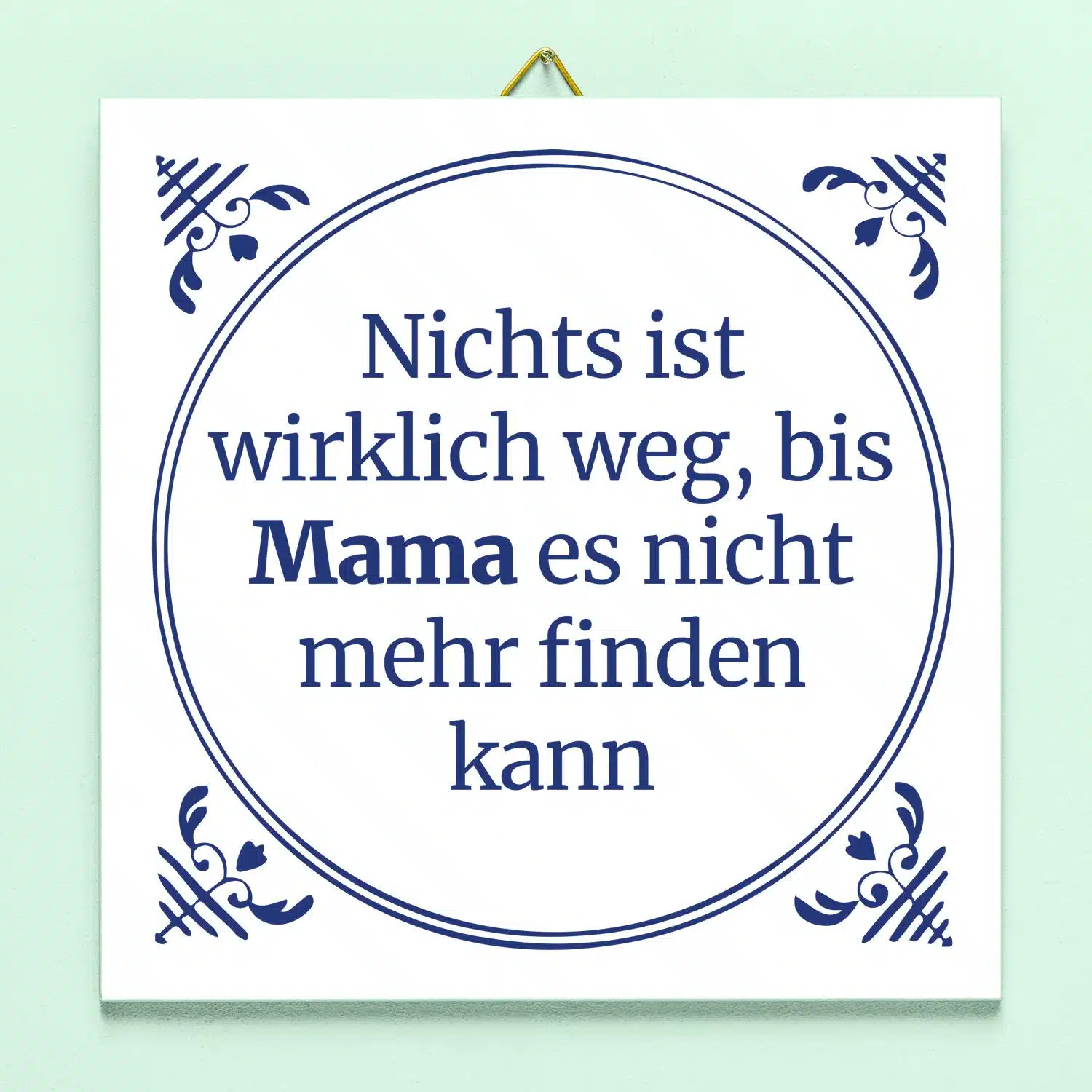 Kachel Nichts ist wirklich weg