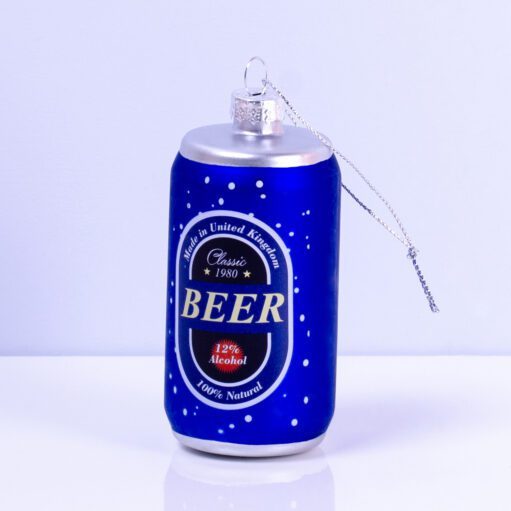 Bierdosen-Weihnachtskugel (sortiert)