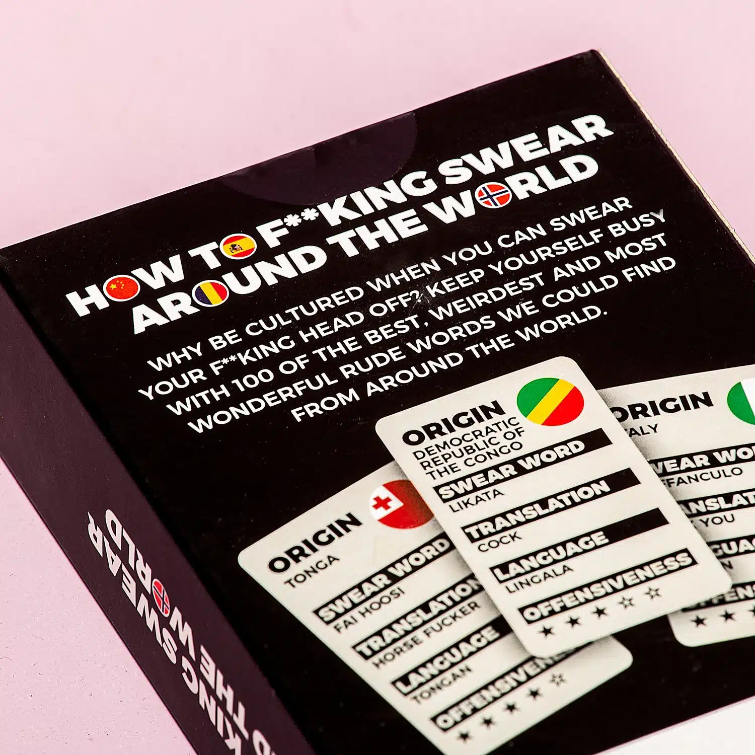 How to fucking swear around the world-Karten