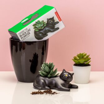 Haustier-Blumentopf - Katze