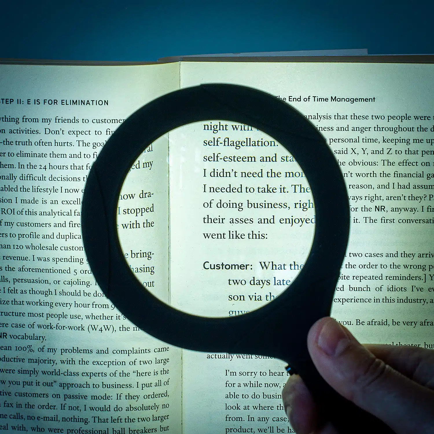 Vergrößerungsglas mit Beleuchtung