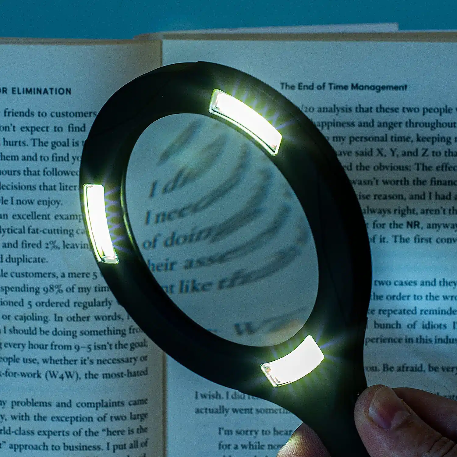 Vergrößerungsglas mit Beleuchtung