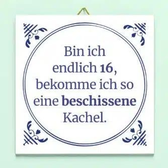 Kachel Es ist endlich mein Geburtstag