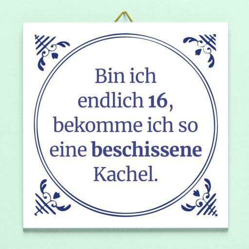 Kachel Es ist endlich mein Geburtstag