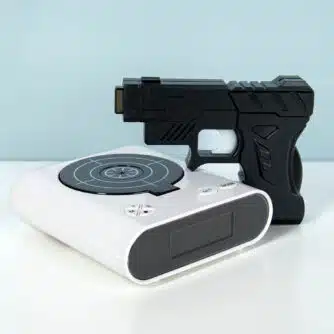 Gun Wecker - Schwarz