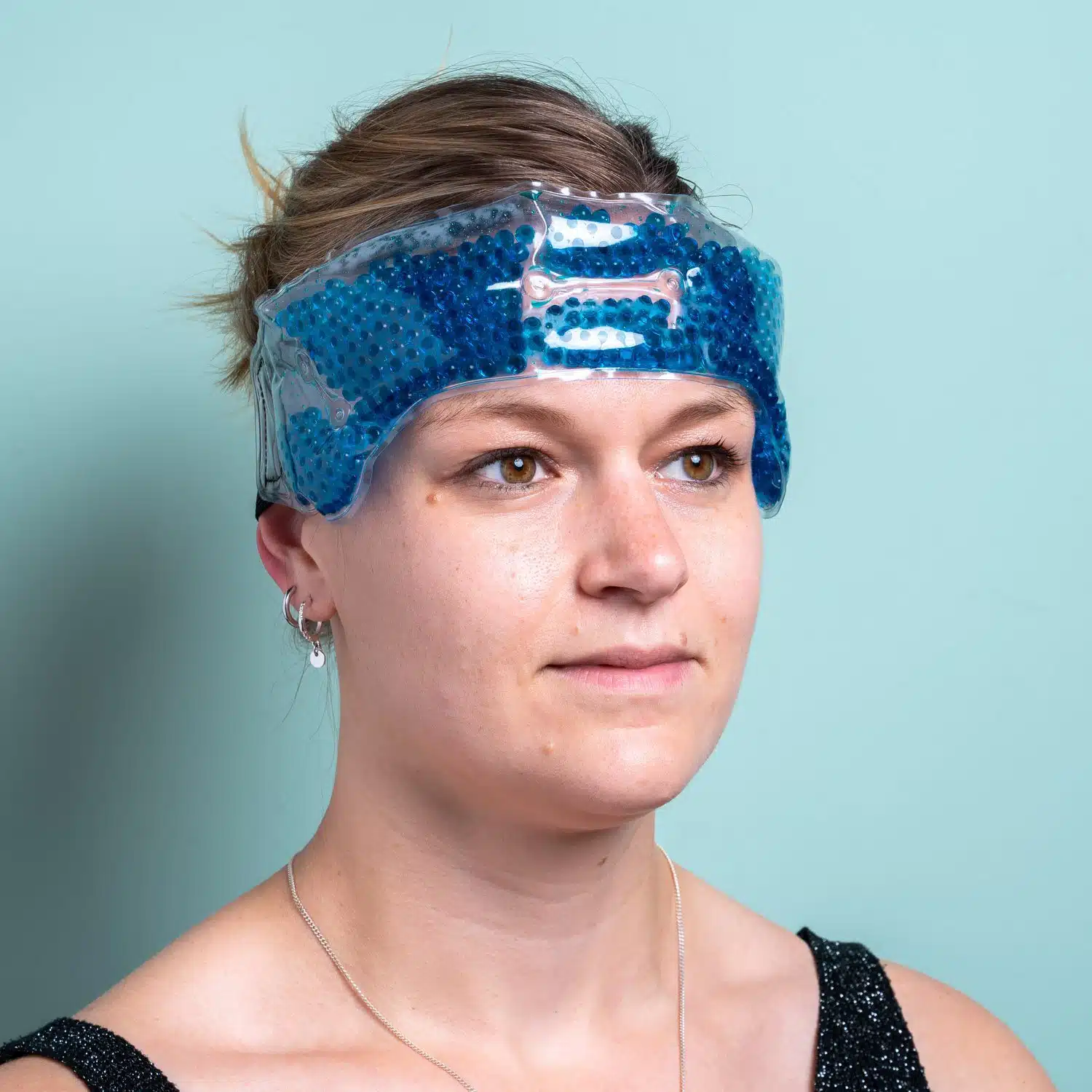 Kühlendes und wärmendes Stirnband