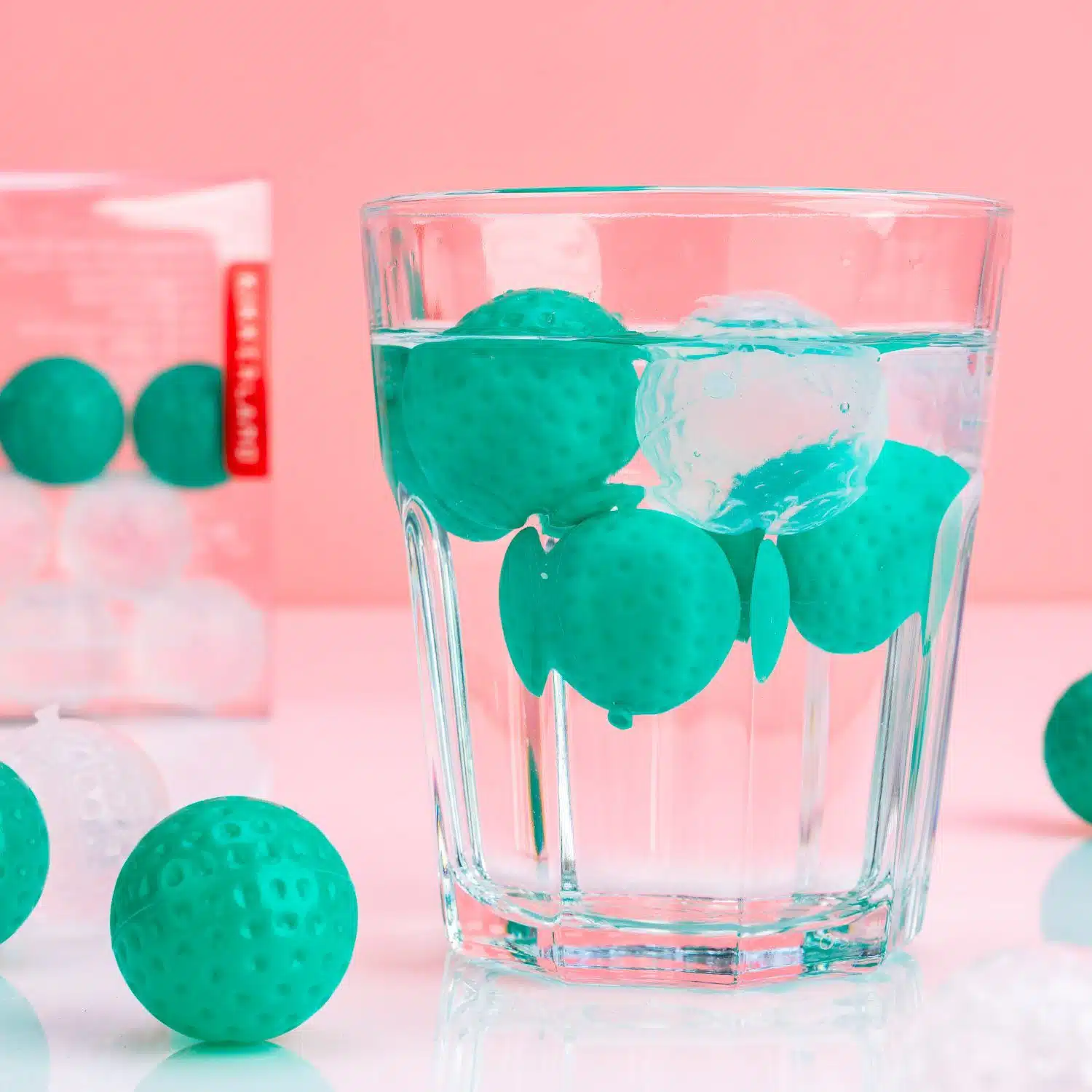 Wiederverwendbare Golfball-Eiswürfel (Set von 24)