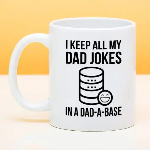 Dad Jokes Becher