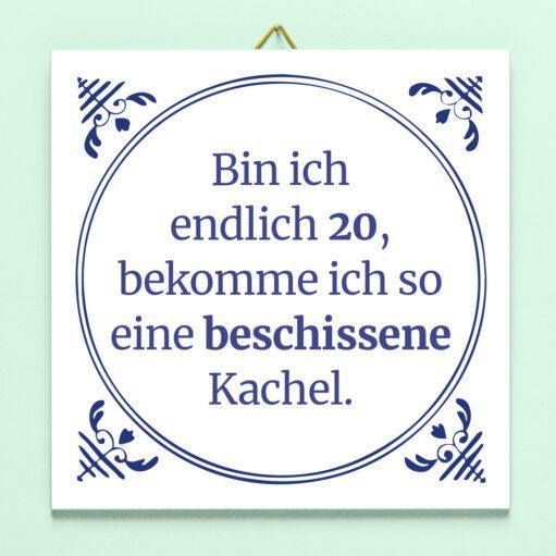 Kachel Es ist endlich mein Geburtstag