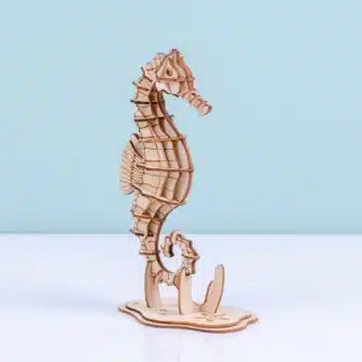 3D-Holzpuzzle - Seepferdchen