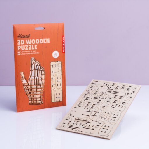 3D-Holzpuzzle