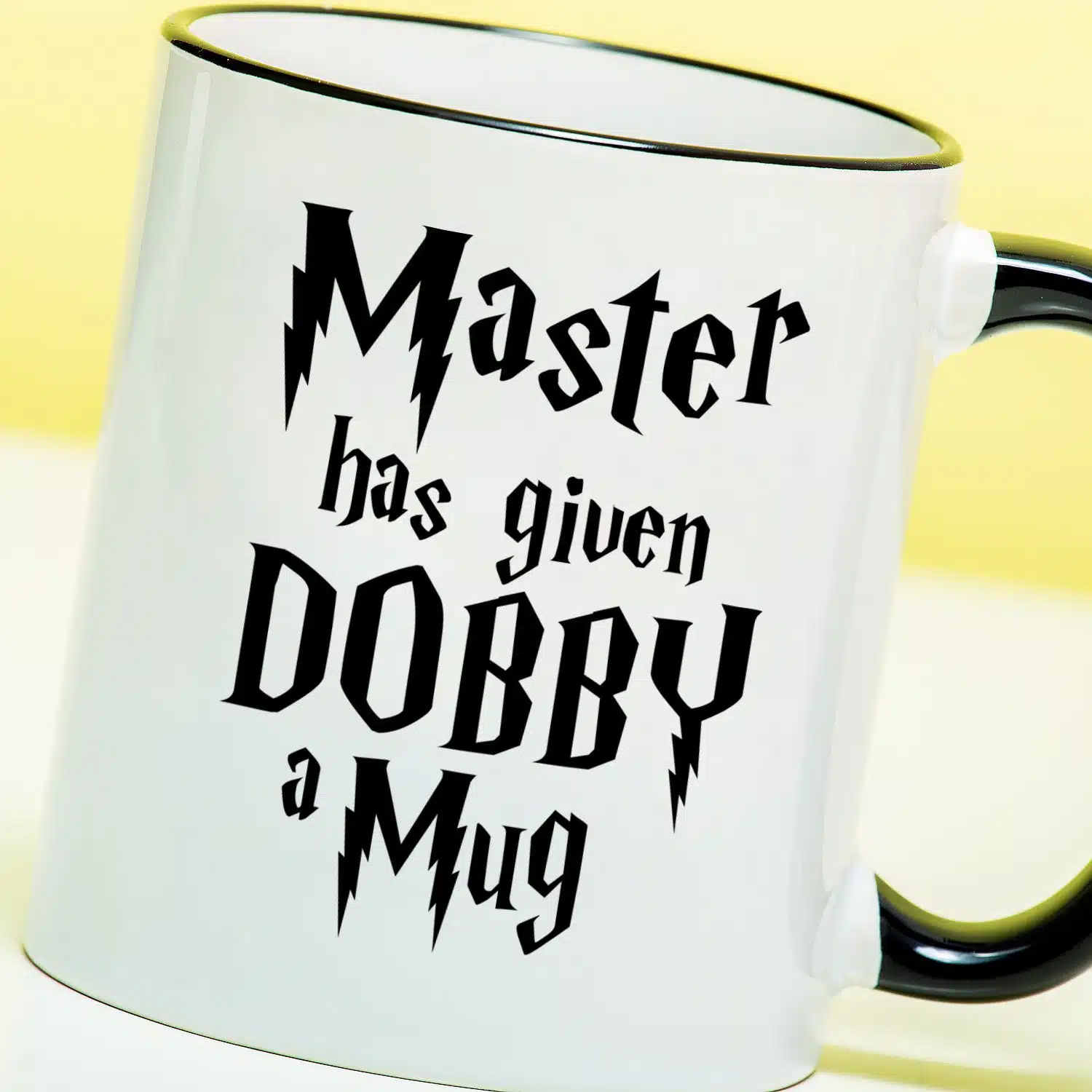 Tasse Master Has Given Dobby a Mug