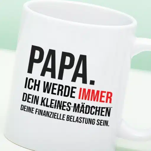 Tasse Finanzielle Belastung