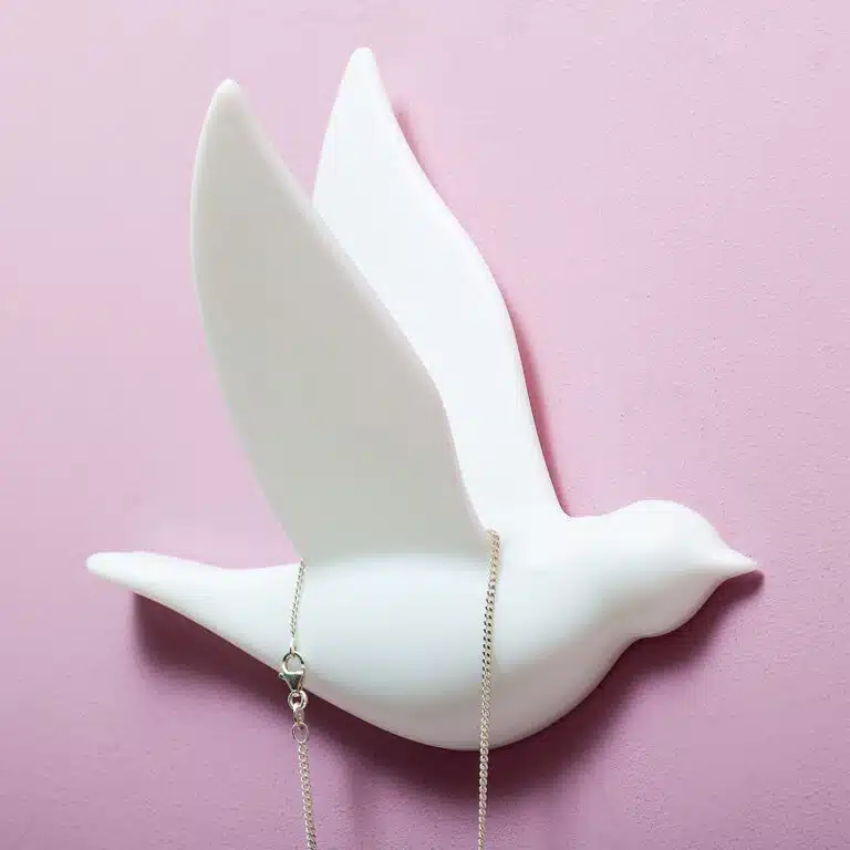 Vogel-Wandhaken (Set von 3)