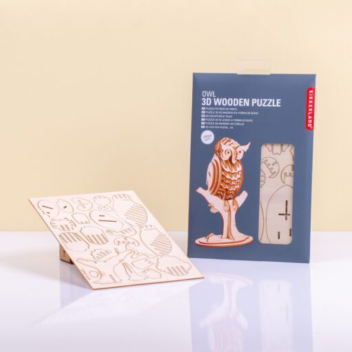 3D-Holzpuzzle