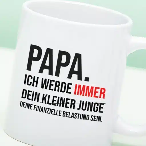 Tasse Finanzielle Belastung