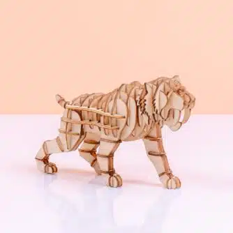 3D-Holzpuzzle -  Tiger