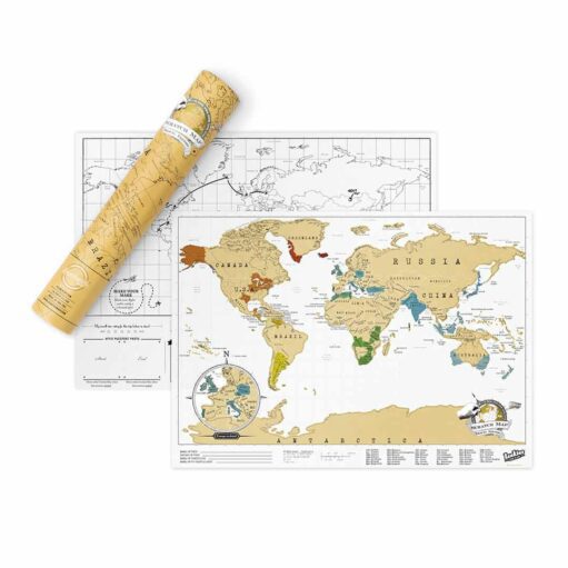 Scratch Map Reiseedition - Kratzweltkarte