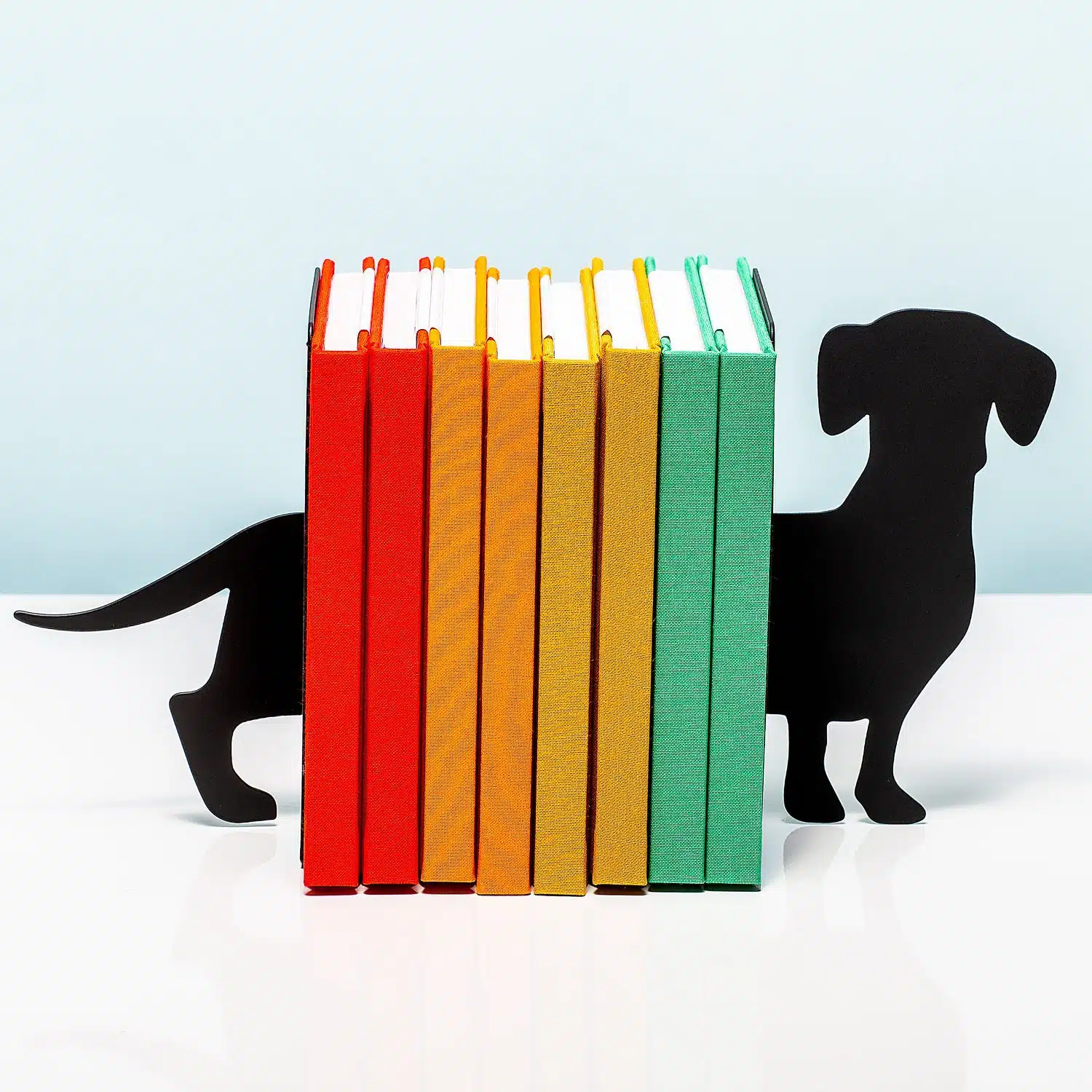 Teckel Buchstütze (Set von 2)