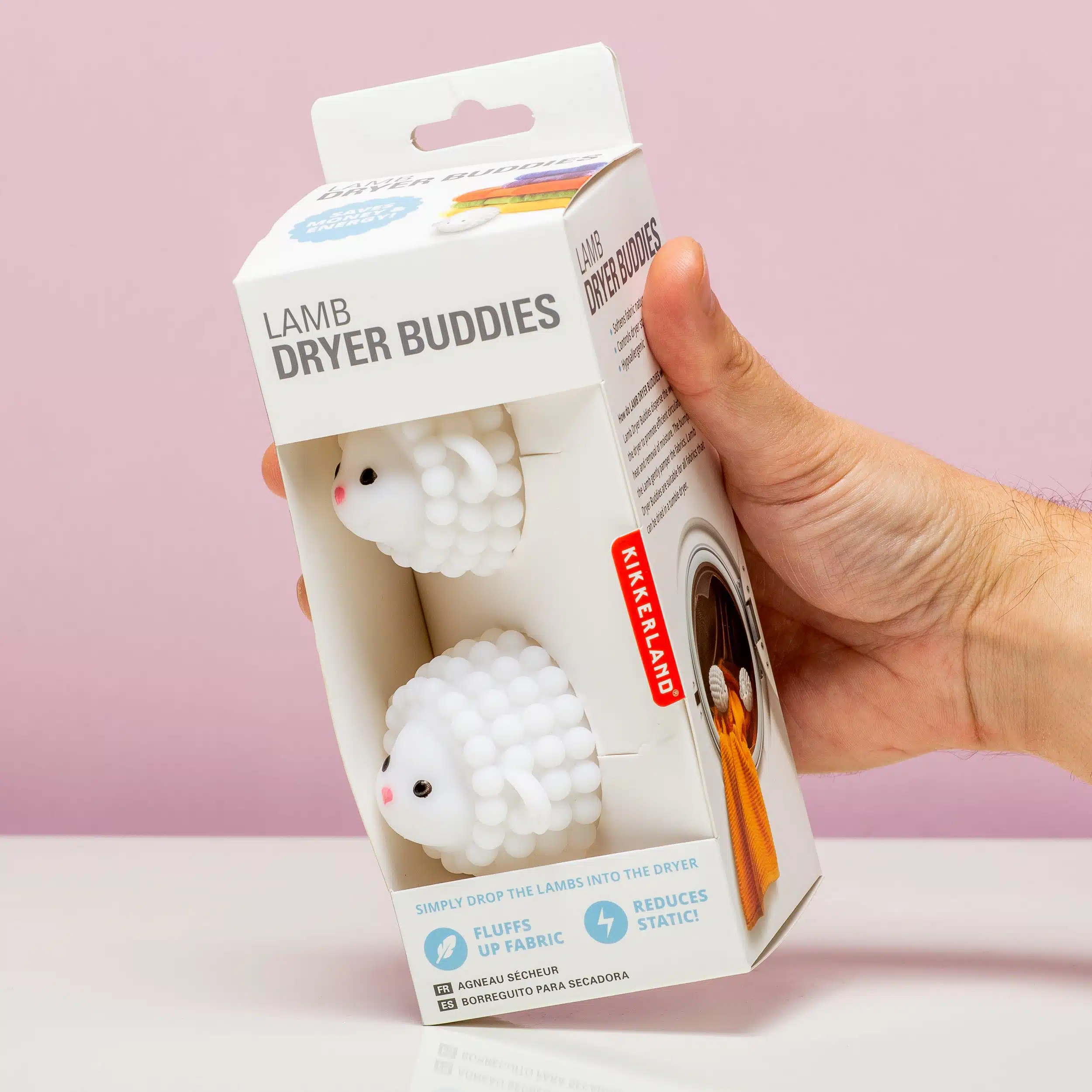 Lamm Wäschetrocknerbälle (Set von 2)