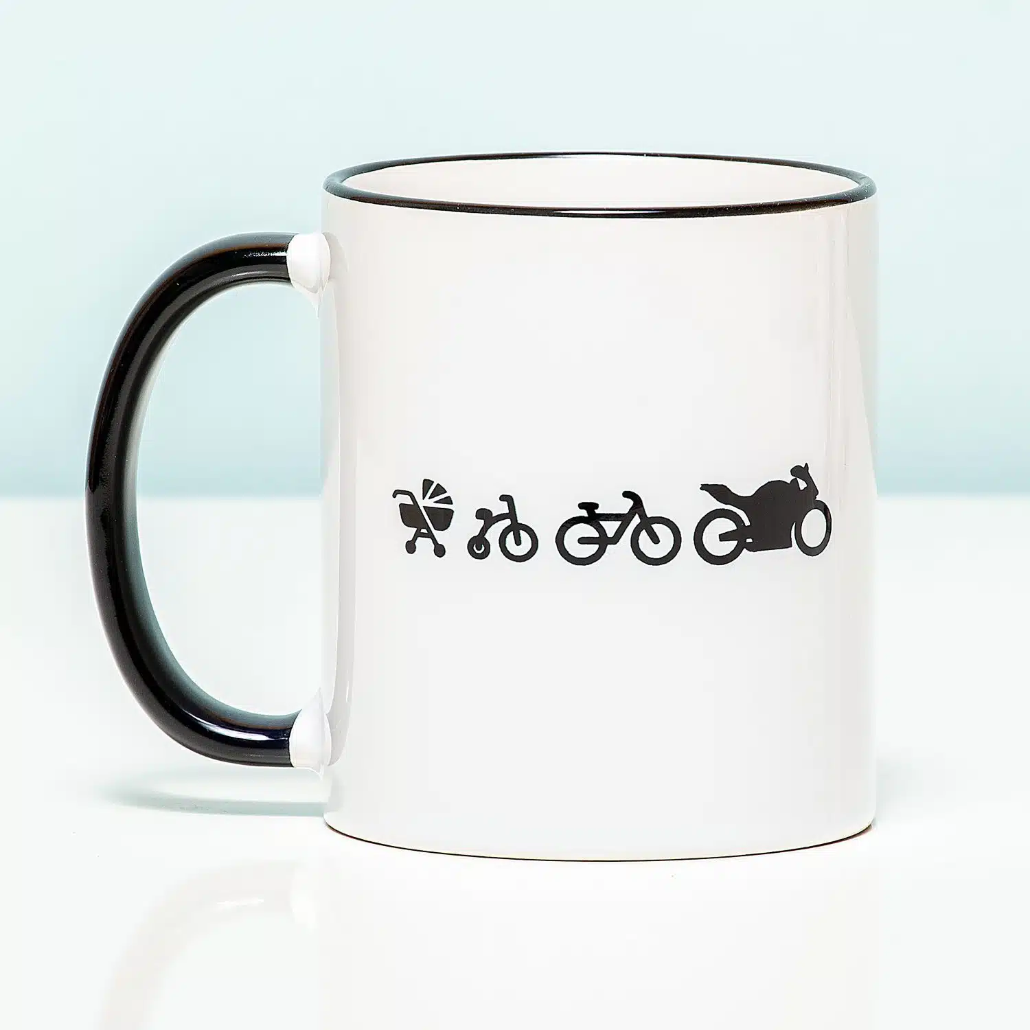 Tasse Motorrad Evolution