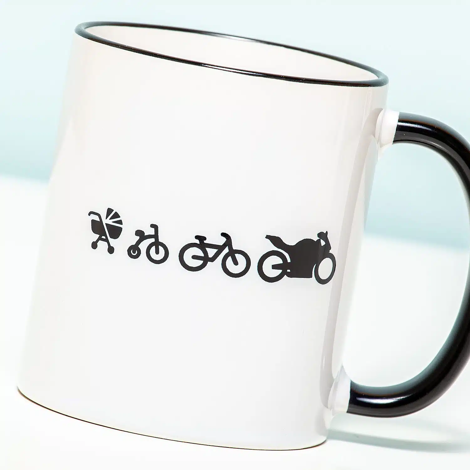 Tasse Motorrad Evolution