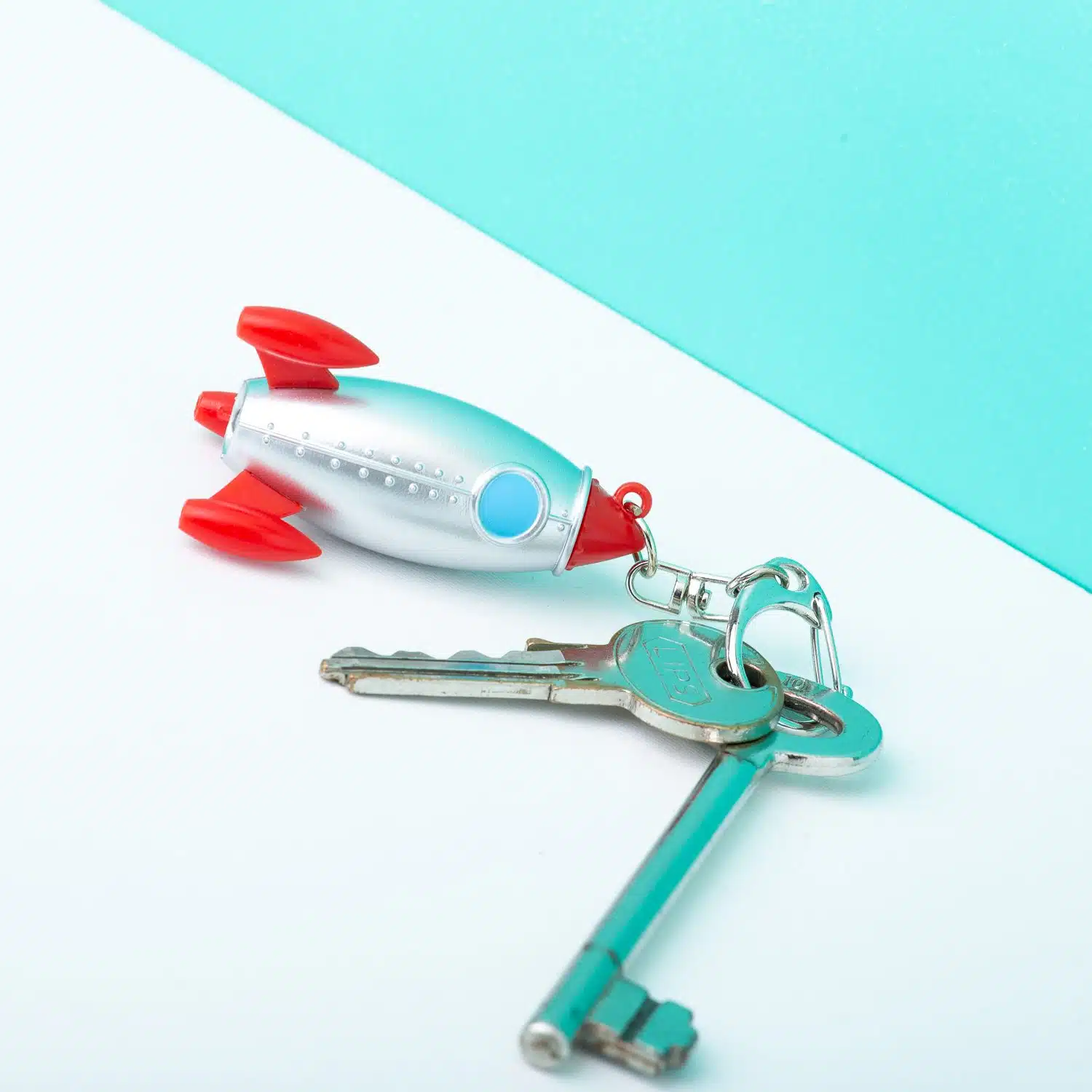 Raketen-Schlüsselanhänger