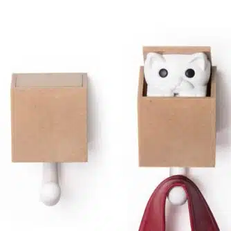 Kitt-A-Boo Wandhaken – Braun