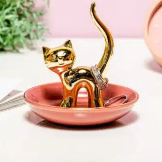 Schmuckteller - Katze