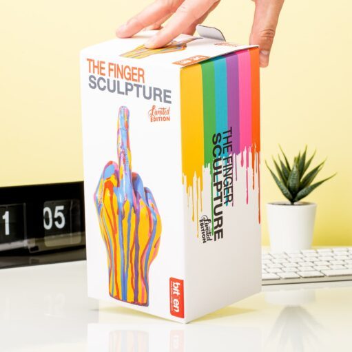 Mittelfinger-Statue