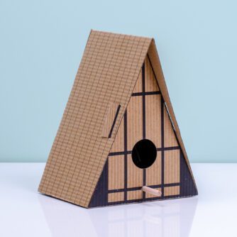 DIY Vogelhaus - A-Rahmen