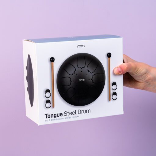 Tongue steel drum