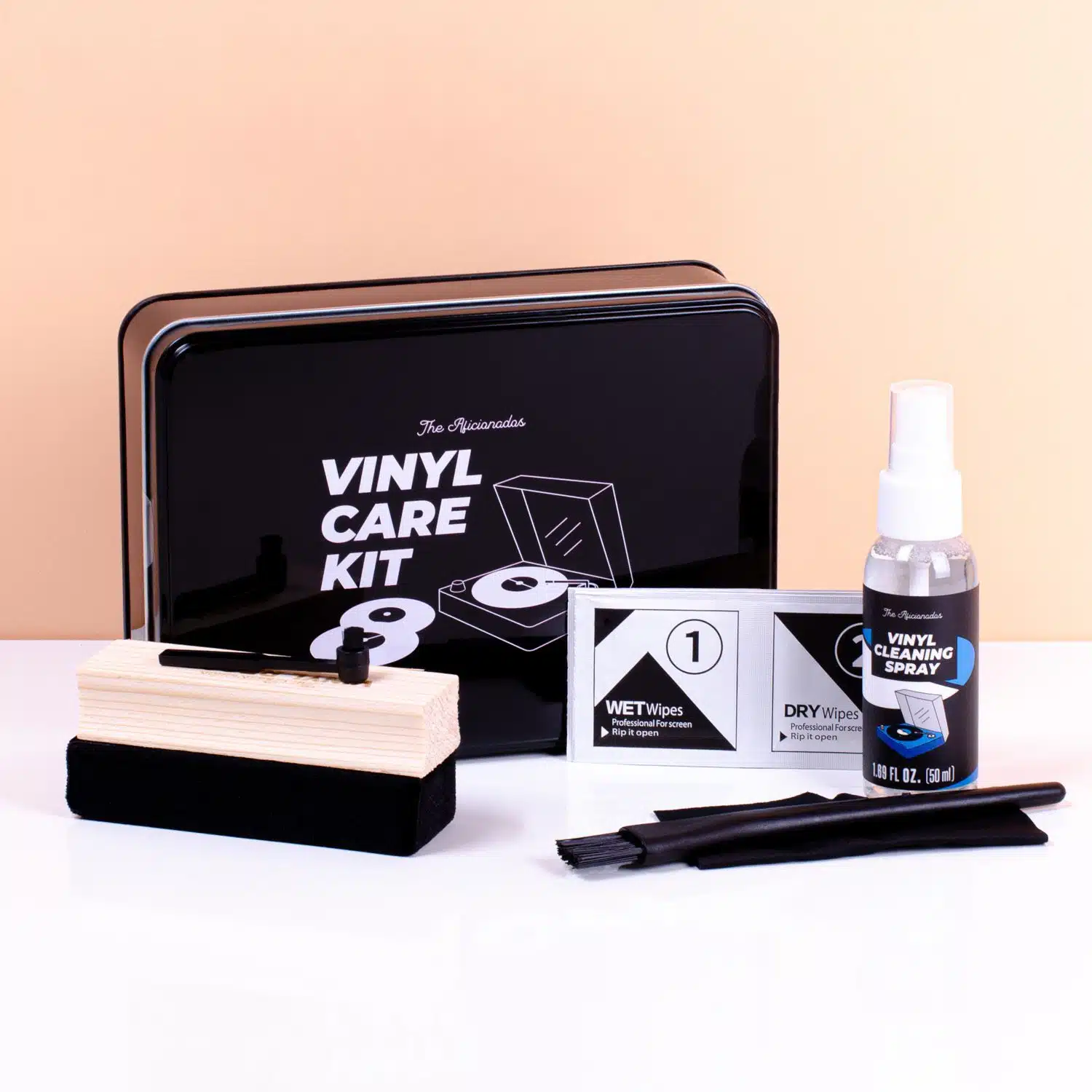 Vinyl-Reinigungsset