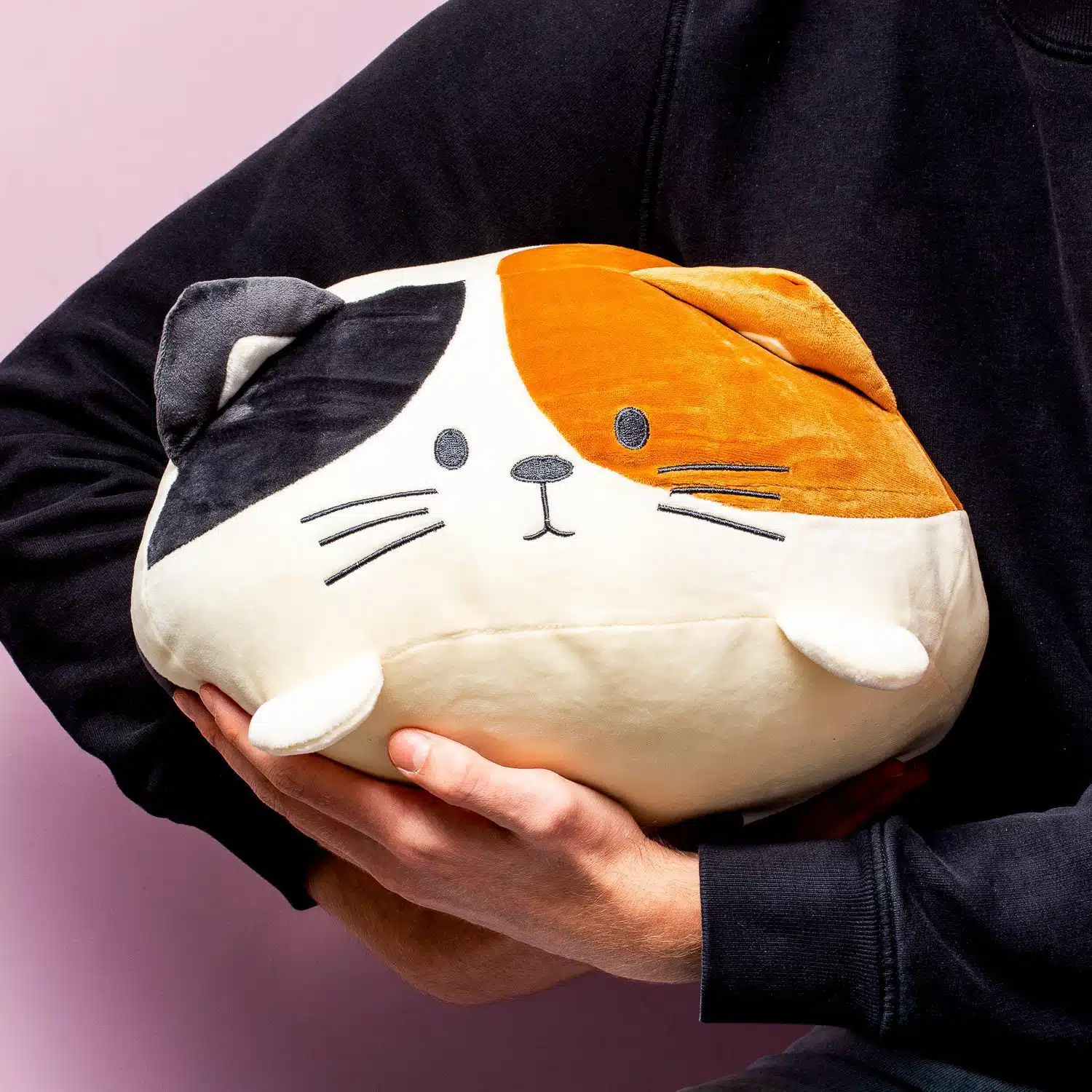 Katzenkissen - Rosa, Weiß, Schwarz, Grau, Braun, Weiß mit Schwarz und Braun, Schwarz mit Weiß