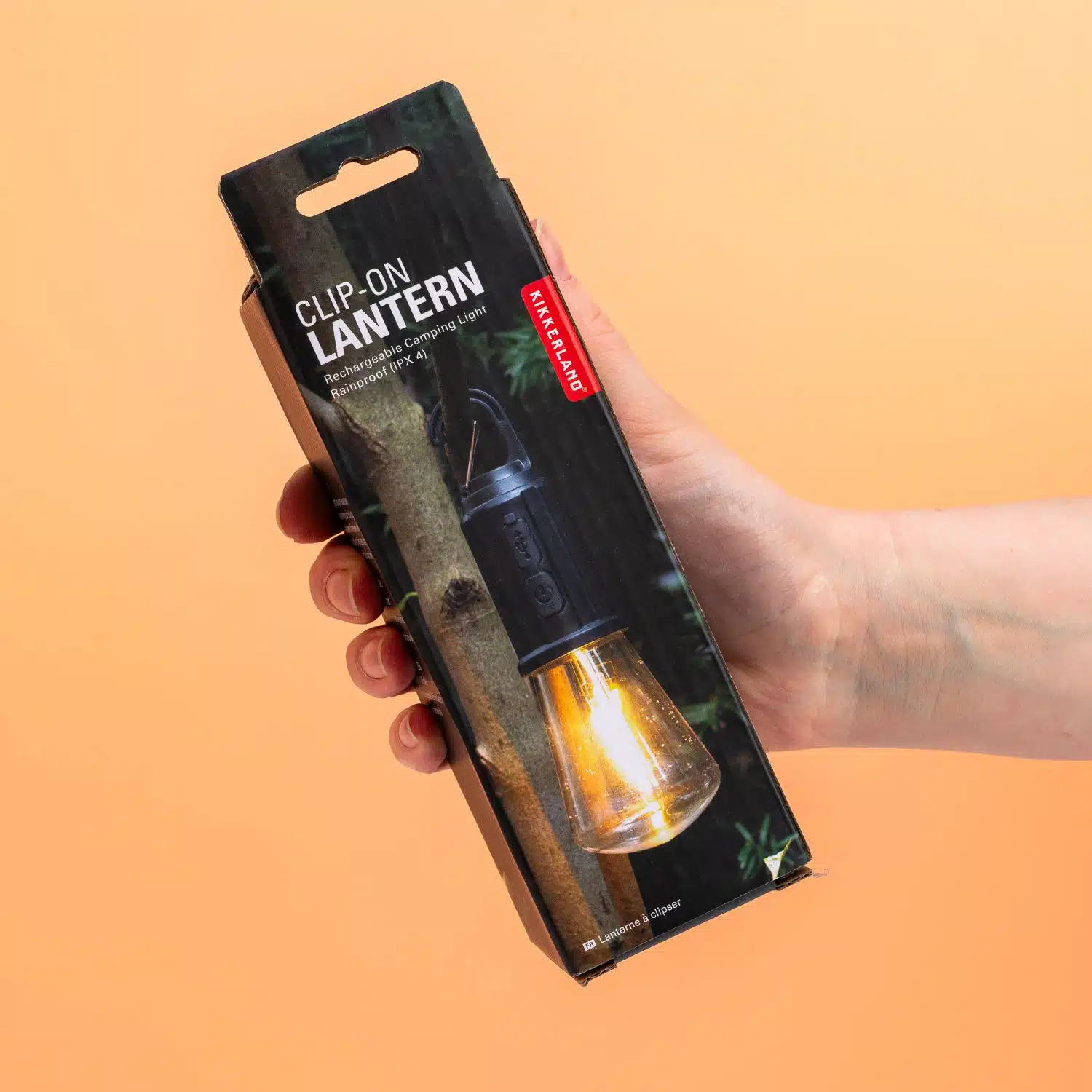 Hängende Campinglampe