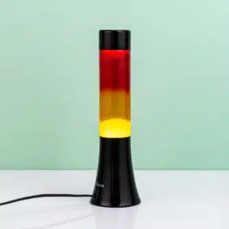 Mini-Lavalampe Rot und Gelb