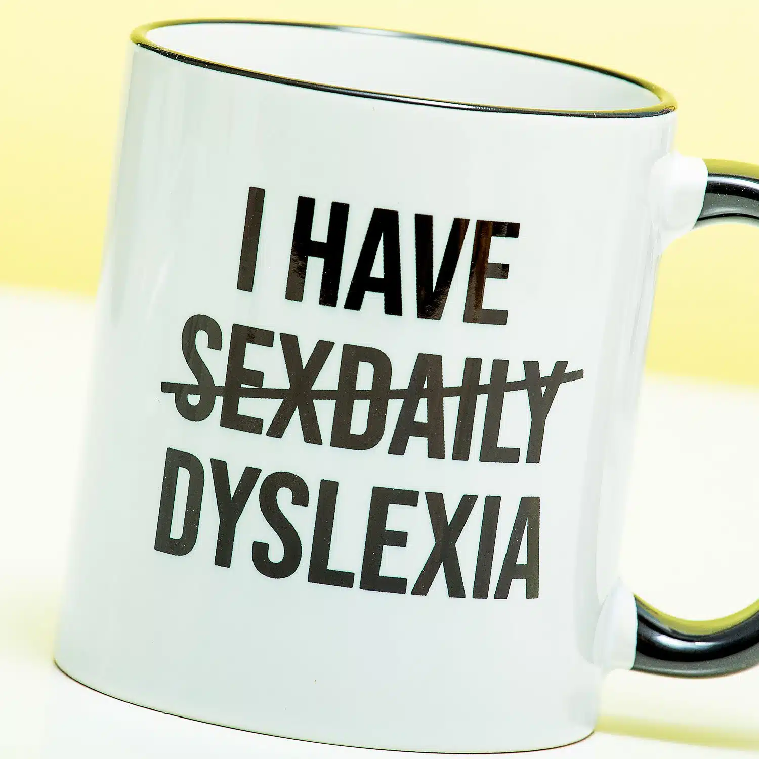 Tasse Dyslexia