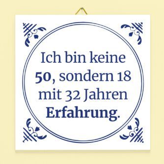 Kachel Ich bin keine 50