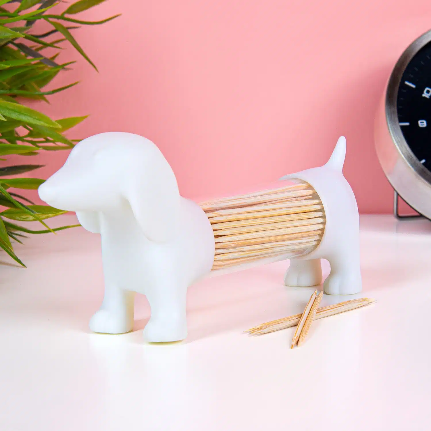 Dackel-Cocktailstäbchenhalter