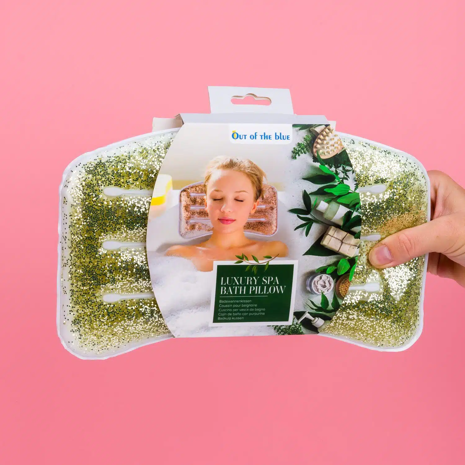 Glitzern Badekissen