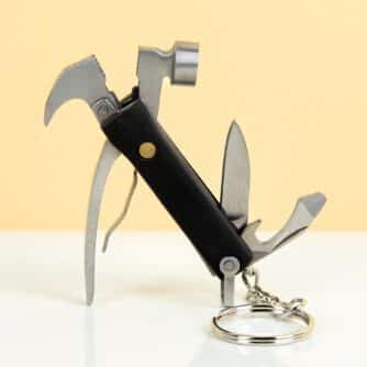 7-in-1 Mini-Hammer - Schwarz
