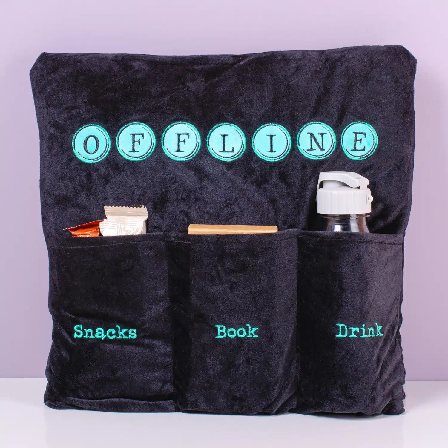 Offline Kissen mit Taschen