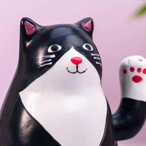 Solarbetriebene Winkende Katze
