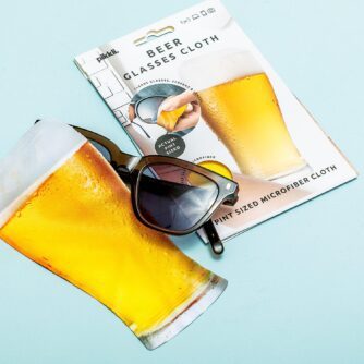 Mikrofaser Reinigungstuch - Bierglas